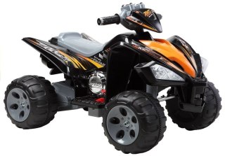 Quad na Akumulator Duże Koła Czarny LEAN CARS
