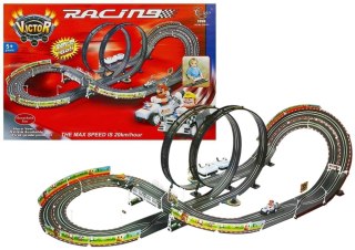 Tor Samochodowy + 2 Auta Mario RC 452cm 20km/h LEAN Toys
