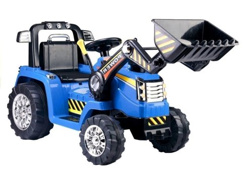 Traktor na Akumulator ZP1005 Niebieskie LEAN CARS