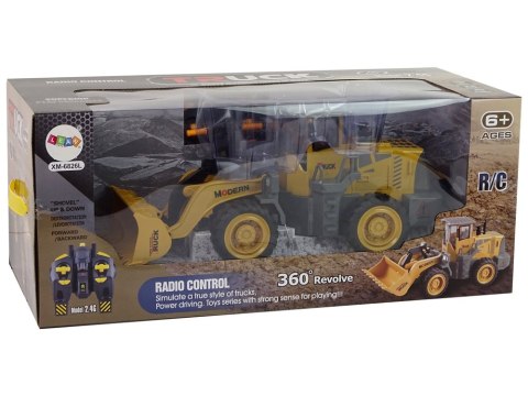 Ogromna Koparka Ładowarka R/C LED Zdalnie Sterowana Akumulator LEAN Toys