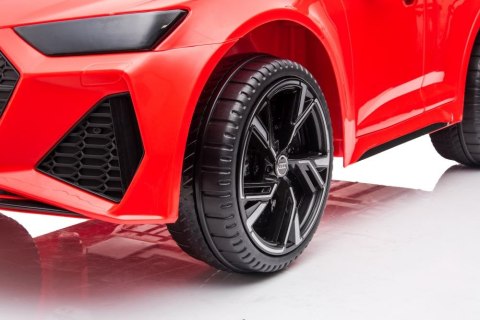 Pojazd na Akumulator Audi RS6 BRD-2118 Czerwony LEAN CARS