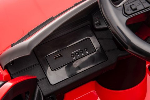 Pojazd na Akumulator Audi RS6 BRD-2118 Czerwony LEAN CARS