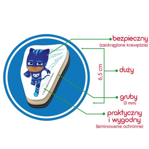 Zestaw Magnesów Pidżamersi Pjmasks ME 5031-32 LEAN Toys