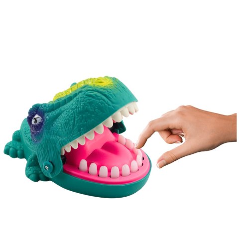 Gra Zręcznościowa Gryzący Atakujący Dinozaur Zielony LEAN Toys