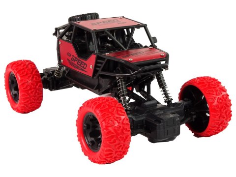 Auto Zdalnie Sterowane Terenowe R/C 1:18 Czerwone LEAN Toys