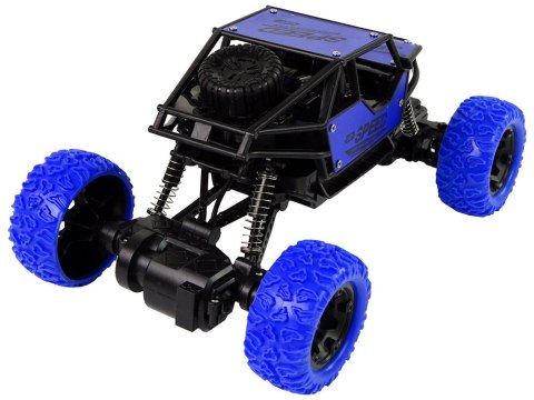 Auto Zdalnie Sterowane Terenowe R/C 1:18 Niebieskie LEAN Toys