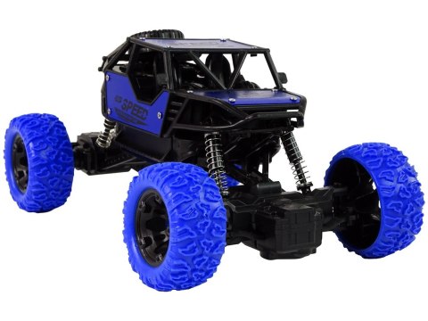 Auto Zdalnie Sterowane Terenowe R/C 1:18 Niebieskie LEAN Toys