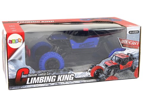 Auto Zdalnie Sterowane Terenowe R/C 1:18 Niebieskie LEAN Toys