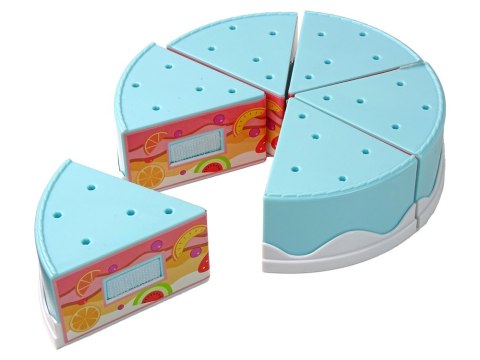 Zestaw Słodkości Tort Ciastka Na Rzepy Dekoracje DIY LEAN Toys