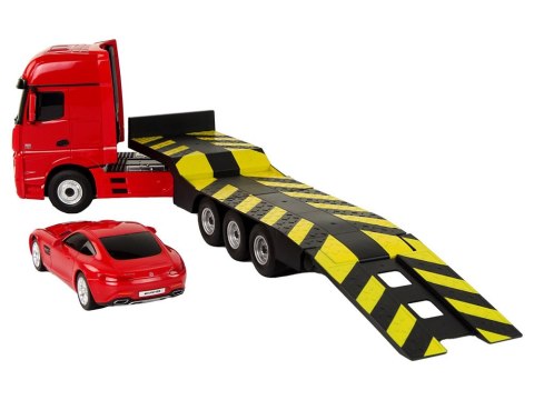 Laweta Autko R/C Mercedes-Benz 1:26 Czerwone Rastar