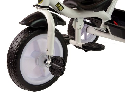 Rower Trójkołowy PRO100 Czarny Koszyk Koła EVA LEAN Trike