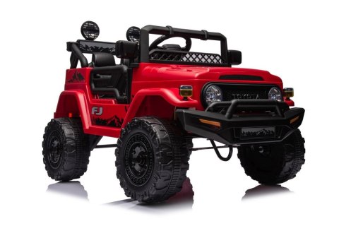 Auto Na Akumulator Toyota FJ Czerwone 4x4 LEAN CARS