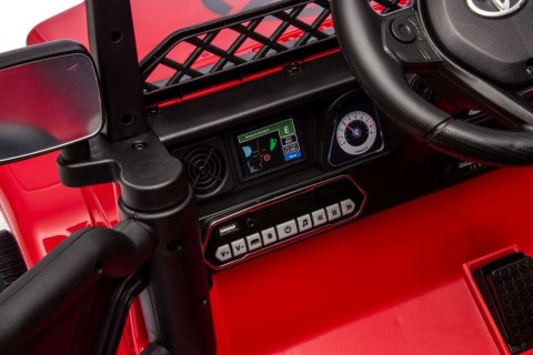 Auto Na Akumulator Toyota FJ Czerwone 4x4 LEAN CARS