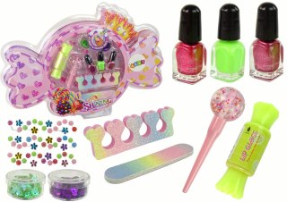 Zestaw Do Makijażu Zdobienie Paznokci Cukierek LEAN Toys