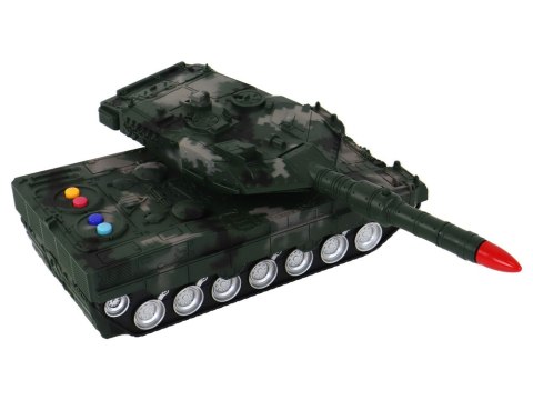 Czołg RC Zdalnie Sterowany Zielony Moro LEAN Toys