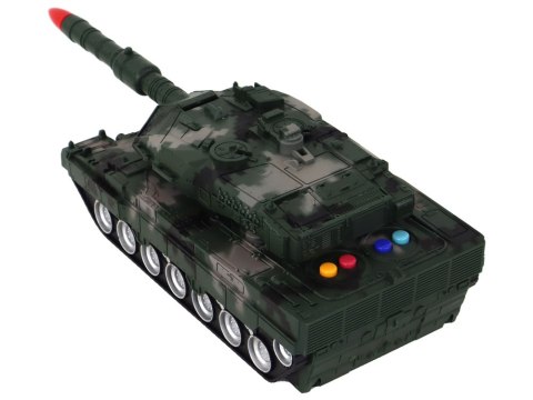 Czołg RC Zdalnie Sterowany Zielony Moro LEAN Toys