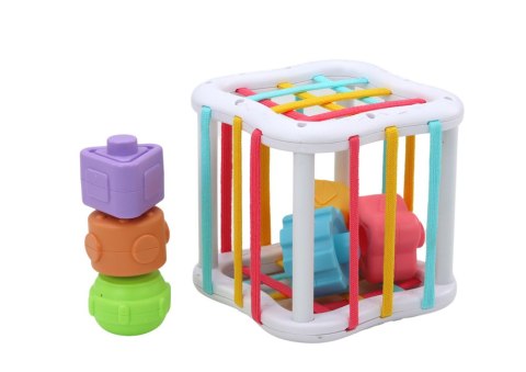 Zestaw Zabawek Sensorycznych Wieża Koala Kostka Edukacyjna Spinnery LEAN Toys