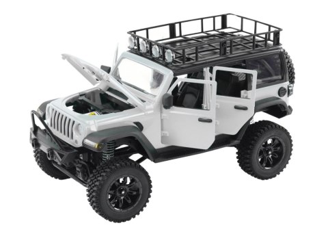 Auto Terenowe Zdalnie Sterowane RC 2.4G Napęd 4x4 Szary LEAN Toys