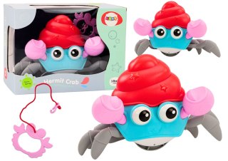 Pełzający Krab Nakręcany Kolorowy Krabik Chodzący Interaktywny LEAN Toys
