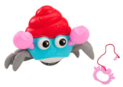 Pełzający Krab Nakręcany Kolorowy Krabik Chodzący Interaktywny LEAN Toys