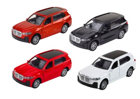 Autko Osobowe 1:32 Światło Dźwięki Napęd Otwierane Drzwi Metalowe LEAN Toys