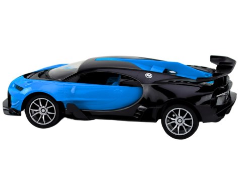 Samochód Sportowy Zdalnie Sterowany Auto RC Niebieski1:16 LEAN Toys
