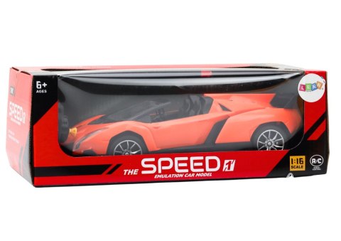 Samochód Zdalnie Sterowany Sportowy RC 1:16 Pomarańczowy LEAN Toys
