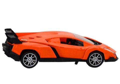 Zdalnie Sterowany Samochód Sportowy Pomarańczowe Auto RC 1:16 LEAN Toys