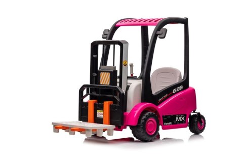 Wózek Widłowy Na Akumulator XMX638 Różowy LEAN CARS