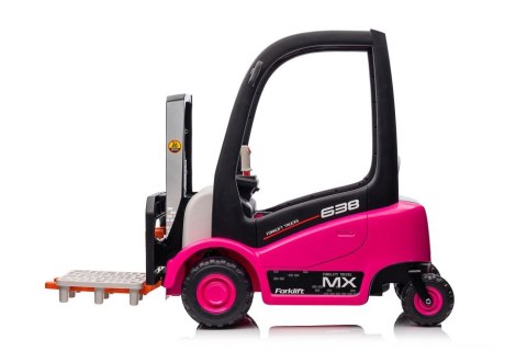 Wózek Widłowy Na Akumulator XMX638 Różowy LEAN CARS
