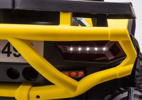 Quad na Akumulator XMX607 Żółty LEAN CARS
