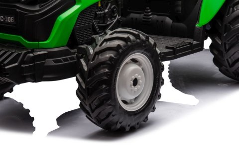 Traktor Na Akumulator HC-306 Zielony 24V LEAN CARS