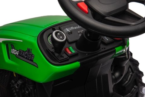 Traktor Na Akumulator HC-306 Zielony 24V LEAN CARS
