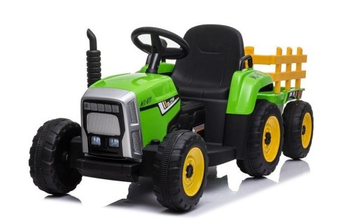 Traktor na Akumulator z Przyczepą XMX611 Zielony LEAN CARS