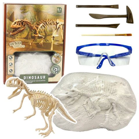 Zestaw Paleontologa Wykopaliska Szkielet Dinozaura Narzędzia LEAN Toys