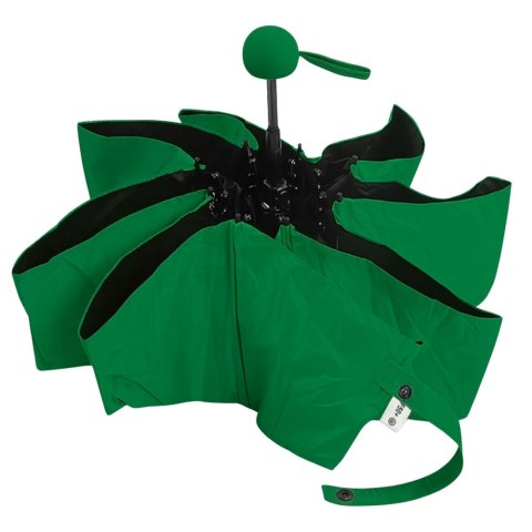Parasolka Kieszonkowa Składana z Ochroną UV UPF 50+ Etui Zielona 90 cm LEAN