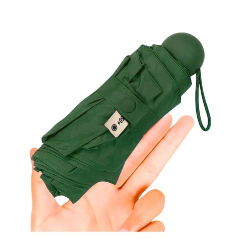 Parasolka Kieszonkowa Składana z Ochroną UV UPF 50+ Etui Zielona 90 cm LEAN