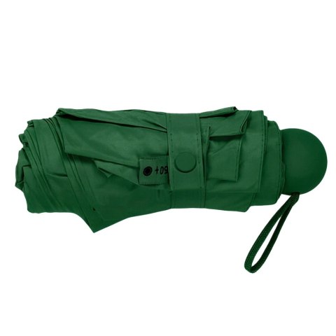 Parasolka Kieszonkowa Składana z Ochroną UV UPF 50+ Etui Zielona 90 cm LEAN