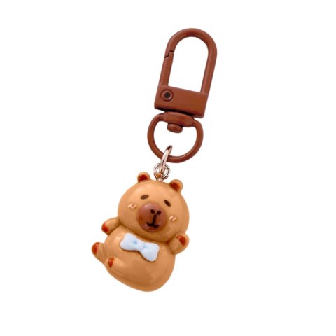Zestaw Mini Breloczki Kapibara Figurki Ozdoby Do Kluczy 4 szt. LEAN TOYS