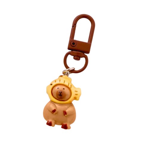 Zestaw Mini Breloczki Kapibara Figurki Ozdoby Do Kluczy 4 szt. LEAN TOYS