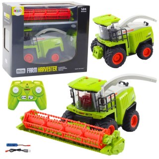 Kombajn Rolniczy Z Hederem Do Zboża Zdalnie Sterowany RC 2.4G LEAN Toys