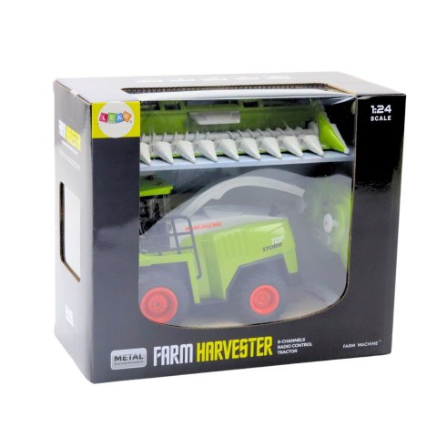 Kombajn Z Hederem Do Kukurydzy Zdalnie Sterowany RC 2.4G LEAN Toys