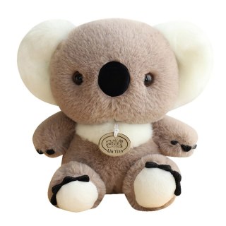 Maskotka Pluszowa Przytulanka Miś Koala Szary 23cm LEAN Toys