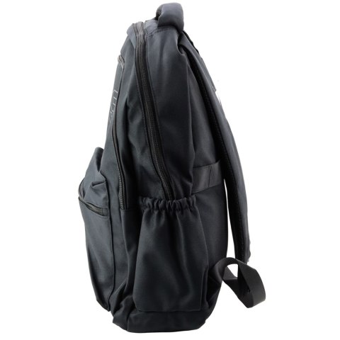Plecak Szkolny Miejski Przegroda Środkowa SH Czarny 38cm 20L LEAN