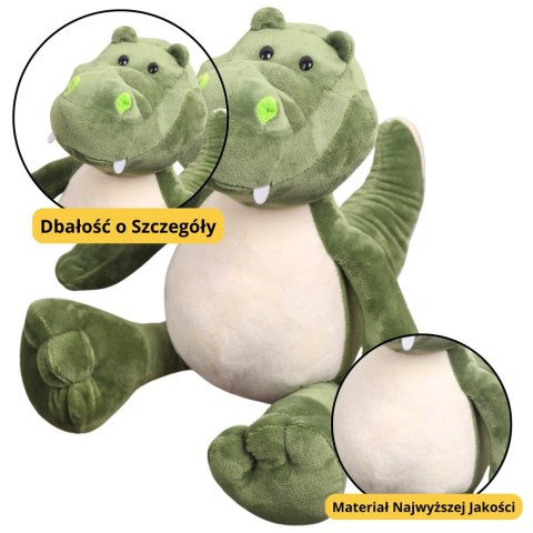 Pluszowa Maskotka Przytulanka Krokodyl Zielony 25cm LEAN Toys