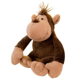 Pluszowa Maskotka Przytulanka Małpka Brązowa 25cm LEAN Toys