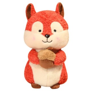 Pluszowa Maskotka Przytulanka Wiewiórka z Orzeszkiem 25cm LEAN Toys