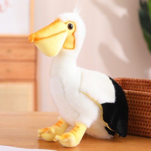 Pluszowy Pelikan Ptak Pluszak Maskotka Przytulanka 24cm LEAN Toys
