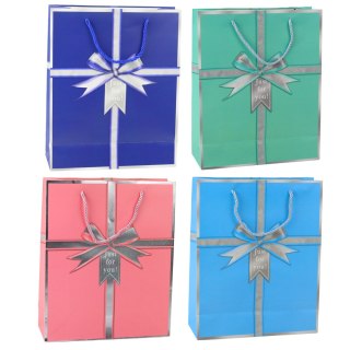 Torba Prezentowa Kokarda Just For You 32 x 26 x 12 cm LEAN