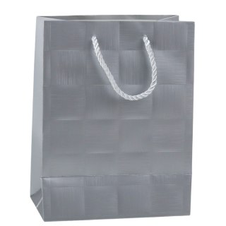 Torba Prezentowa Kwadraty Strukturalne Elegancka 23 x 18 x 10 cm LEAN